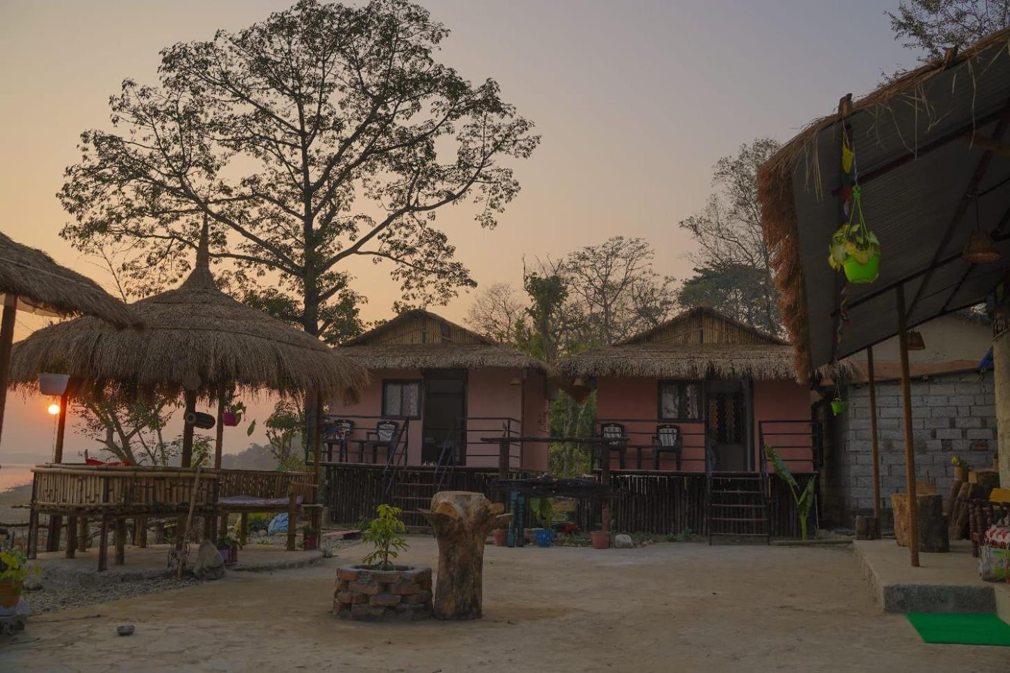 Bamby Chilling House - Feel The Nature Sauraha Ngoại thất bức ảnh