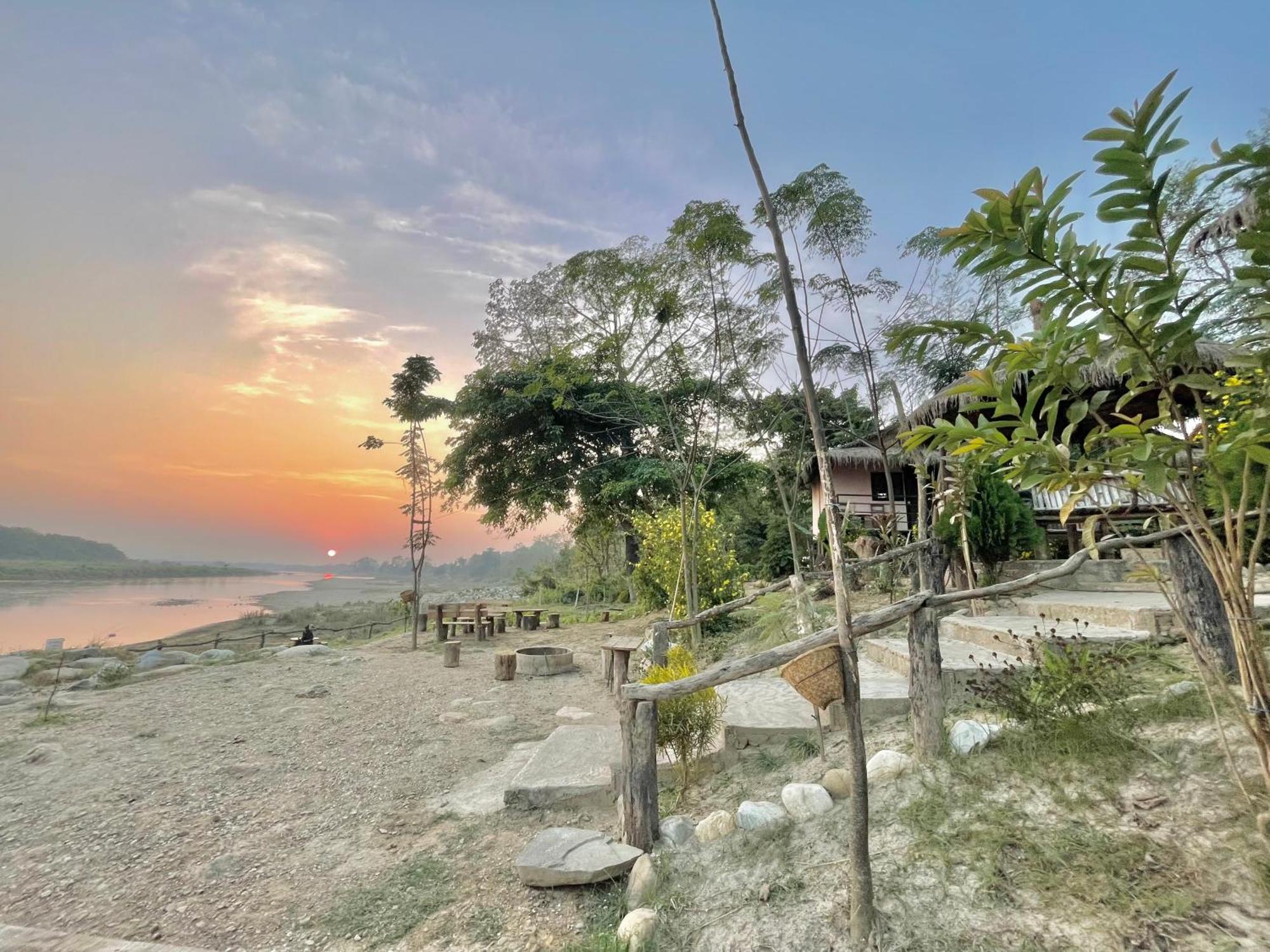 Bamby Chilling House - Feel The Nature Sauraha Ngoại thất bức ảnh